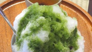 程よい甘さの氷