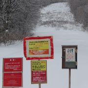 冬は山スキーの定番コースのひとつです
