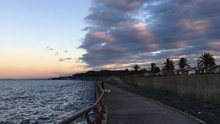 気持ちの良い海岸線