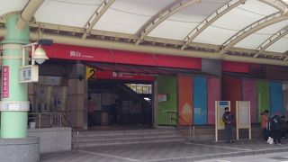 駅前から中距離バスも発着しています