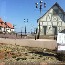 大津湖岸なぎさ公園、サンシャインビーチ付近。