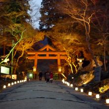 鳥居が変わっている