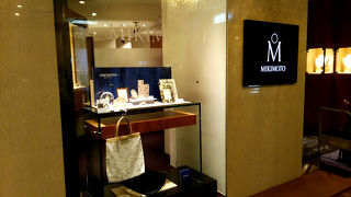 帝国ホテルの地下にあるミキモト