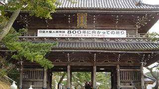 立派なお寺です。さすが日蓮宗の大本山です。