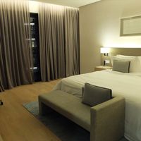 寝室も広々。ここからも直接ベランダに出られました。