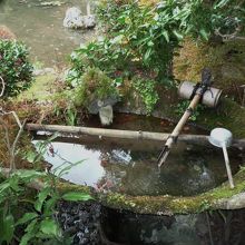 晩翠園のつくばい