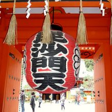 毘沙門天を祀っています