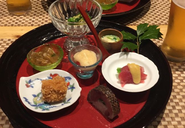 天ぷらコース