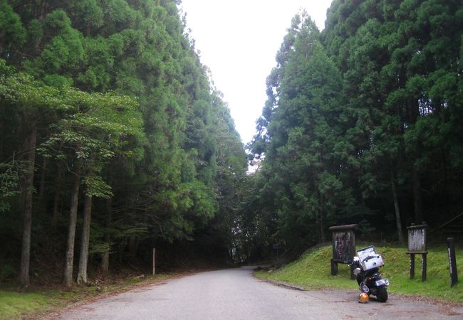 なだらかな峠