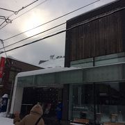 チョット小さめな店舗