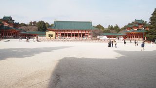 平安神宮の中心