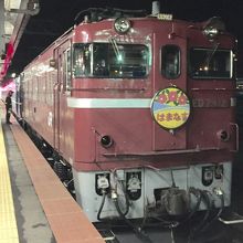 函館から青森は電気機関車ED79に。このED79も引退せまる