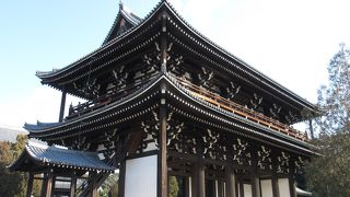 三門 特別公開（第50回 京の冬の旅）。