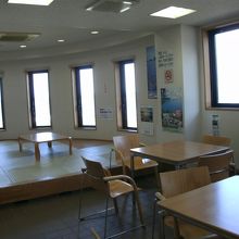 情報館の休憩室