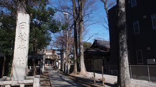 多摩川の近くにあります