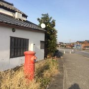 勢田川沿いの古い町並