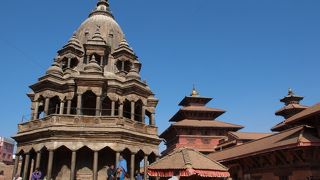 王宮と寺院が集まっている広場