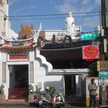 民族路から見ました