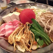 トマトキムチ鍋