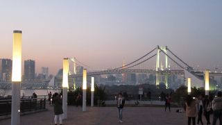 フォトポイントいっぱいの遊歩道