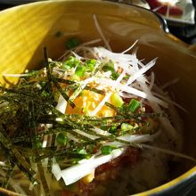 ネギトロ＆アボカド丼