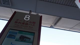 頻繁に出ていて便利