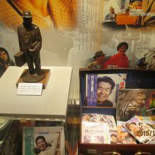 パネルや台本が展示されています