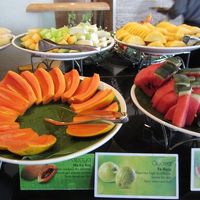 朝食　フルーツ