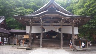 戸隠中心の神社　戸隠神社中社