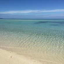 すばらしい透明度