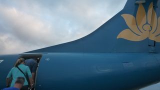 小さな空港です