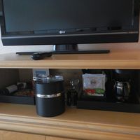 この下に冷蔵庫がります