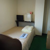 セミダブルベッドでゆったり眠れる