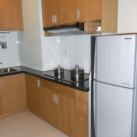 キッチンはIHで調理用具は揃ってます