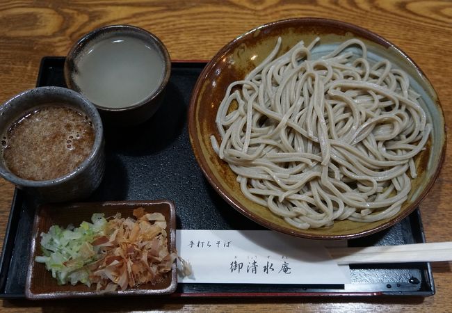 武生を代表するお蕎麦の名店