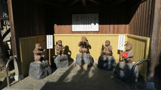 五猿の由来が記載されています。ためにならない態度を見ざる、ためにならない事を言わざる、等、様々な事を記載しています。