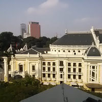 5階の部屋からの眺め