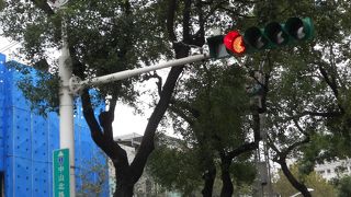 台北駅から北にのびる路