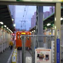 大阪唯一の路面電車です