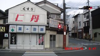 飯坂温泉の街並みは雰囲気あり