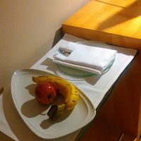 ウェルカムフルーツ、バナナ１本食べた後