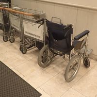車椅子がありました。