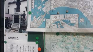 古地図にもでている昔からのお寺