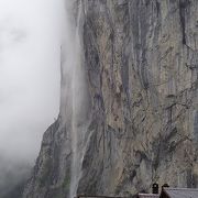 ユングフラウ地方で最も有名な滝