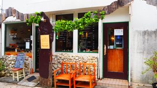 やちむん通りのカフェ♪