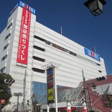 大通り・旧日光街道から見る建物