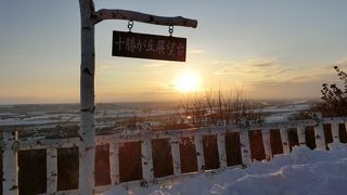 十勝平野を一望！