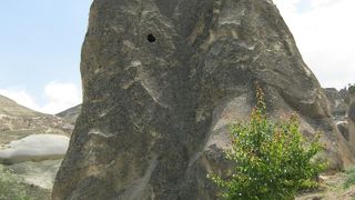 キノコ岩がたくさん