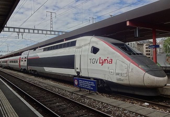 フランス・スイス高速鉄道のＴＧＶ・ Lyria