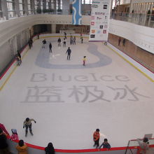 スケートリンクの様子